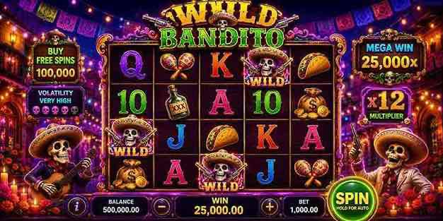 Wild Bandito SUPERBAJI Adventure Spins Thrilling Gameplay